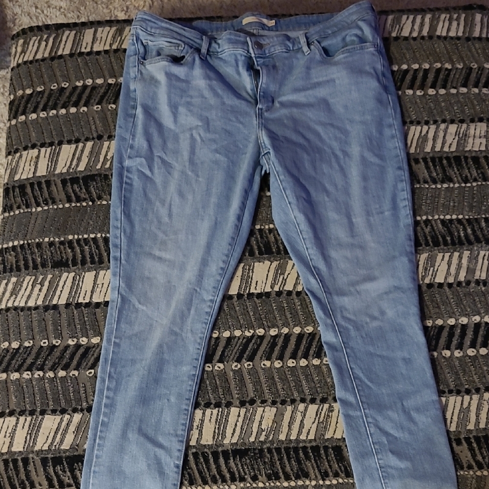 Levi's Women's Light Blue Skinny Jeans